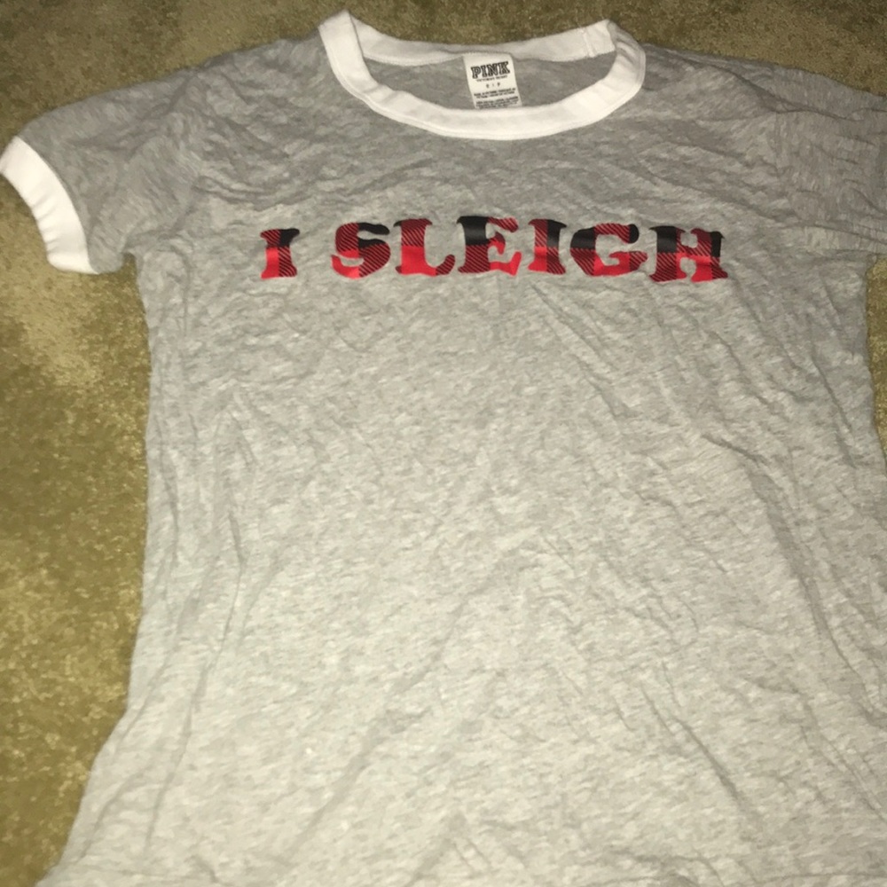 VS PINK Christmas shirt